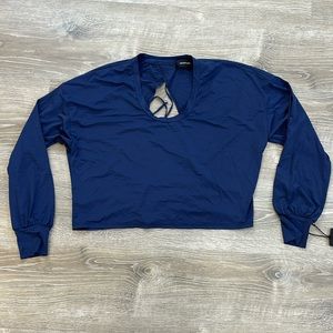 Lanston Dark Navy Top Size Xsmall